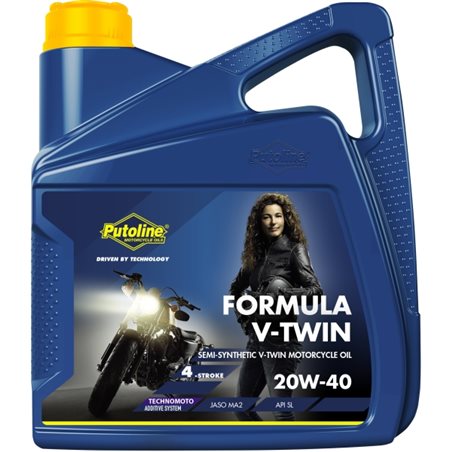 4 L GARRAFA PUTOLINE FORMULA V-TWIN 20W-40 4 L GARRAFA PUTOLINE FORMULA V-TWIN 20W-40